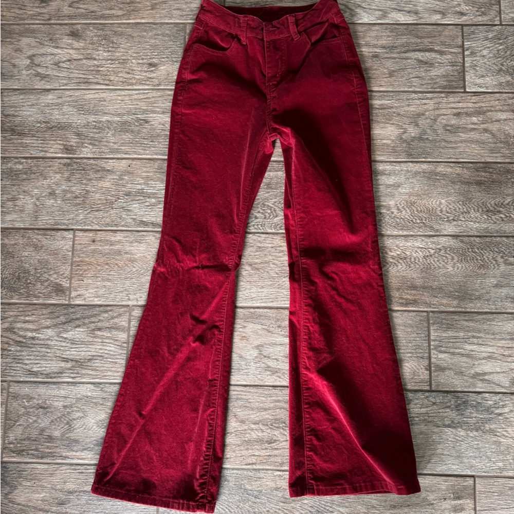 Amazon Women's Boot Cut Jeans - Red